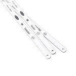 Imachinist 12" M2 Bi-Metal Hacksaw Blades, 2 Pack