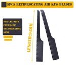 Atoplee 5-Piece Bi-Metal Air Saw Blades Set