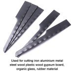 Atoplee 5-Piece Bi-Metal Air Saw Blades Set