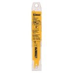 DEWALT 6-Inch Bi-Metal Reciprocating Saw Blades - 5-Pack