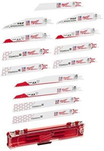 Milwaukee 12-Piece Sawzall Reciprocating Saw Blade Set