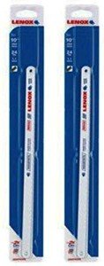 LENOX Bi-Metal Hacksaw Blades, 10-Inch, 2-Pack