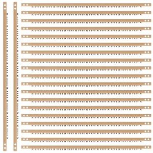 20-Piece Replacement Bow Saw Blade Set, 21-Inch