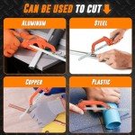 Mutt Tools 10” Mini Hacksaw for Metal Cutting