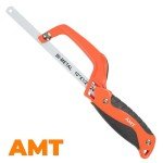 Mutt Tools 10” Mini Hacksaw for Metal Cutting