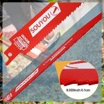 25 Pack 9-Inch Bi-Metal Reciprocating Saw Blades