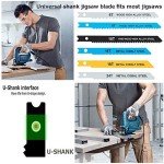20-Piece Universal Jig Saw Blade Set with Bag