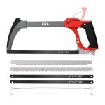AIRAJ 12" Hacksaw Set with 7 Blades