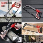 AIRAJ 12" Hacksaw Set with 7 Blades