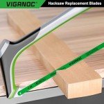 Viganoc 12" Bi-Metal Hacksaw Blades - 2 Pack