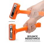 Neiko 2 LB Dead Blow Hammer with Checkered Grip