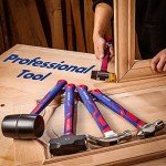WORKPRO 5-Piece Hammer Tool Set with Fiberglass Handles
