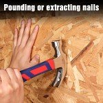 WORKPRO 2-Piece Claw Hammer Set with Grip