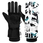 Liobelon Waterproof Winter Cycling Gloves for Men