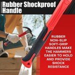 C&T 2-Piece Claw Hammer Set with Nail Kit