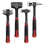 YIYITOOLS 4-Piece Hammer Tool Set
