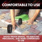 YIYITOOLS 8oz Rubber Mallet with Wood Handle