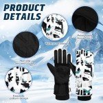Liobelon Waterproof Winter Cycling Gloves for Men