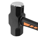 2 Pack 4 lb Mini Sledge Hammers with Fiberglass Handles