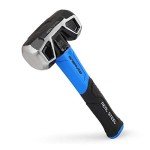 REAL STEEL 3lb Sledge Hammer with Rubber Grip
