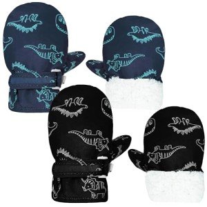 Waterproof Fleece-Lined Baby Winter Snow Gloves
