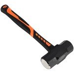 2 Pack 4 lb Mini Sledge Hammers with Fiberglass Handles