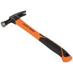 Klein Tools 18-Ounce Straight-Claw Hammer with Grip