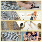KURUI 700-Piece Picture Hanging Nails & Mini Hammer