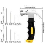 KURUI 700-Piece Picture Hanging Nails & Mini Hammer