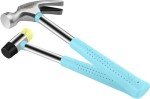 Mini Hammer Set: 2 Claw & Rubber Hammers
