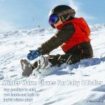 Waterproof Fleece-Lined Winter Gloves for Babies