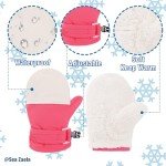 Waterproof Fleece-Lined Winter Gloves for Babies