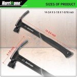 Hurricane 16 oz Heavy Duty Claw Hammer