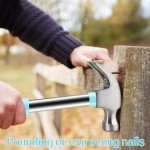 Mini Hammer Set: 2 Claw & Rubber Hammers