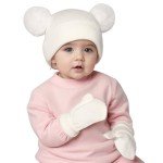 Baby Beanie and Mittens Set for Infants