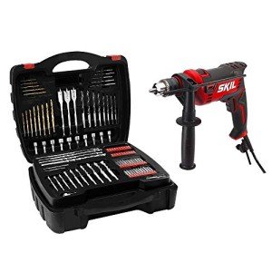 Skil 7.5 Amp Corded Hammer Drill & 100 Bits