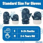 Waterproof Fleece-Lined Winter Gloves for Babies
