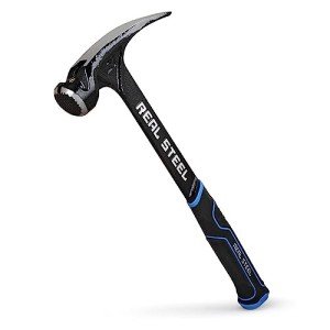 Real Steel 21 Oz Forged Milled Face Hammer
