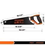 JORGENSEN 15” Coarse Hand Saw with Non-Slip Handle