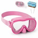 Kids Anti-Leak Swim Goggles with Nose Cover