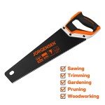 JORGENSEN 15” Coarse Hand Saw with Non-Slip Handle