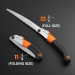 REXBETI Heavy Duty 11 Inch Folding Hand Saw