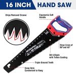 WORKPRO 16-Inch Heavy-Duty Hand Saw with Grip