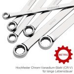 BINGCOBBER Extra Long 8-Piece Spanner Set