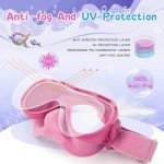 Kids Anti-Leak Swim Goggles with Nose Cover