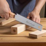 YUQGAOP Double-Edged Japanese Pull Saw for Wood