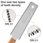 YUQGAOP Double-Edged Japanese Pull Saw for Wood