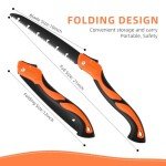 10" Folding Hand Saw - Heavy Duty Pruning Tool