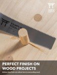 Japanese 6-Inch Flush Cut Saw for Woodworking