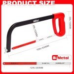 AIRAJ 12-Inch Hacksaw with Bi-Metal Blades